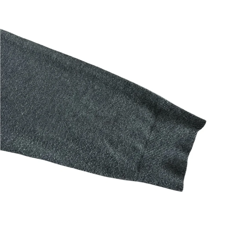 Zara Women’s Turtleneck Short Sleeve Grey Sweater- Size Small - Picture 5 of 5